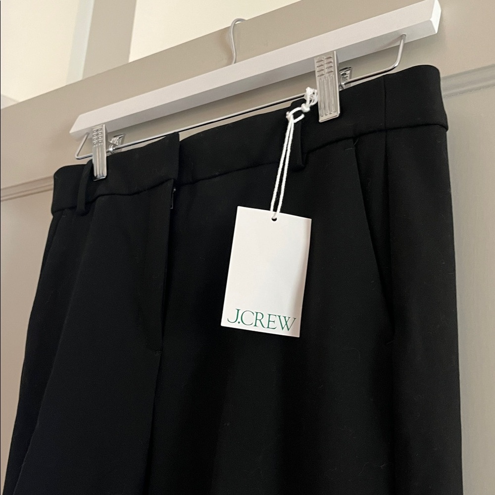 NWT J.Crew | New Cameron pant in four-season stretch | Black | Size 4 - Picture 8 of 15